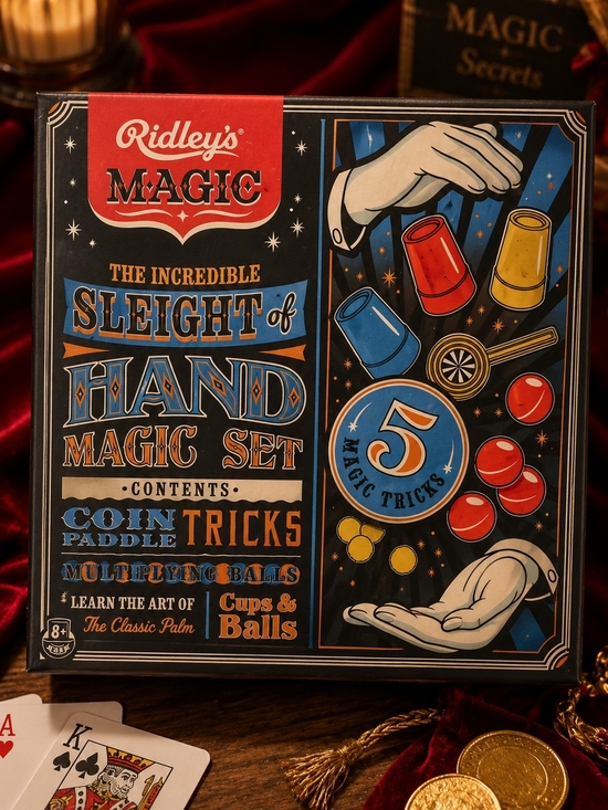 Other - Ridley's Magic Sleight of Hand Set - Blue, Red, Yellow
